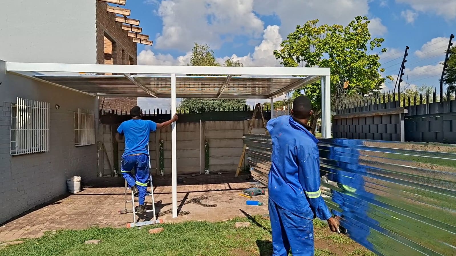 Residential Pergola Carport Combo